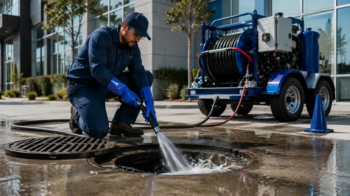 Commercial Hydro Jet Drain Cleaning in Pine Mountain Club